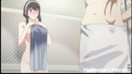 Maplestar重磅！《间谍X家庭》巨乳人妻约尔被狂爆内射，颜射骚穴第二部！